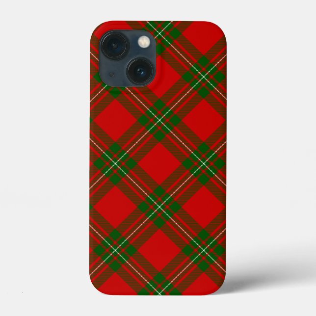 MacGregor tartan red green plaid Case-Mate iPhone Case (Back)