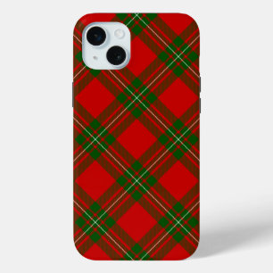 MacGregor tartan red green plaid iPhone 15 Mini Case