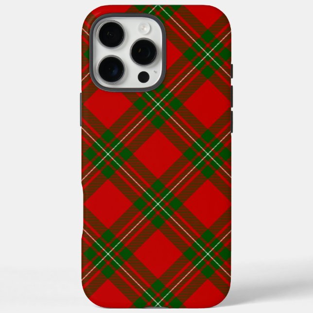MacGregor tartan red green plaid Case-Mate iPhone Case (Back)