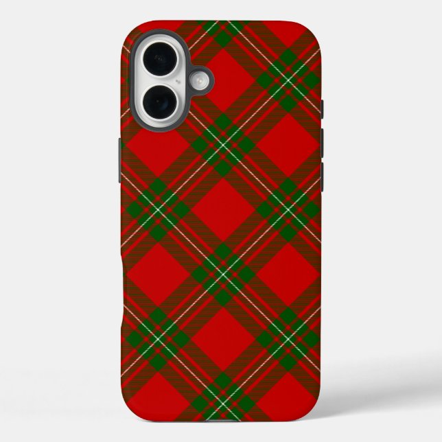 MacGregor tartan red green plaid Case-Mate iPhone Case (Back)