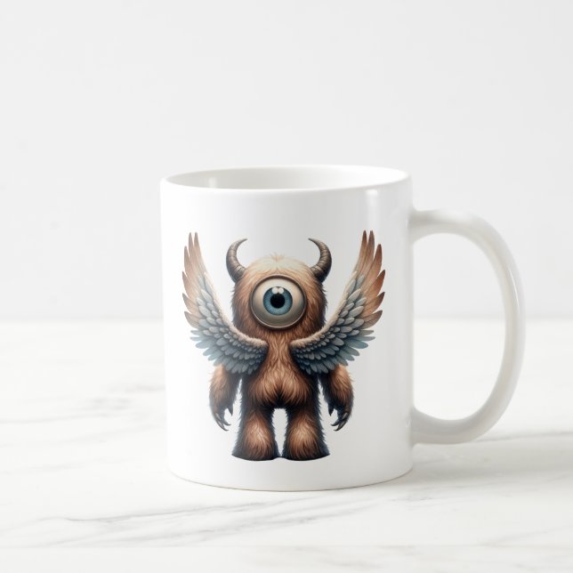 MacGregor - Whimsical One-eyed Monster Mug (Right)