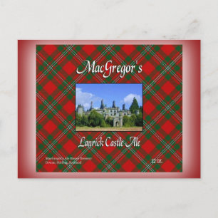 MacGregor's Lanrick Castle Ale Postcard