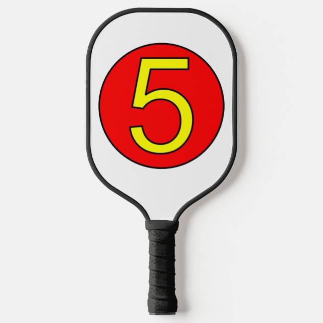 Mach 5 pickleball paddle (Front)
