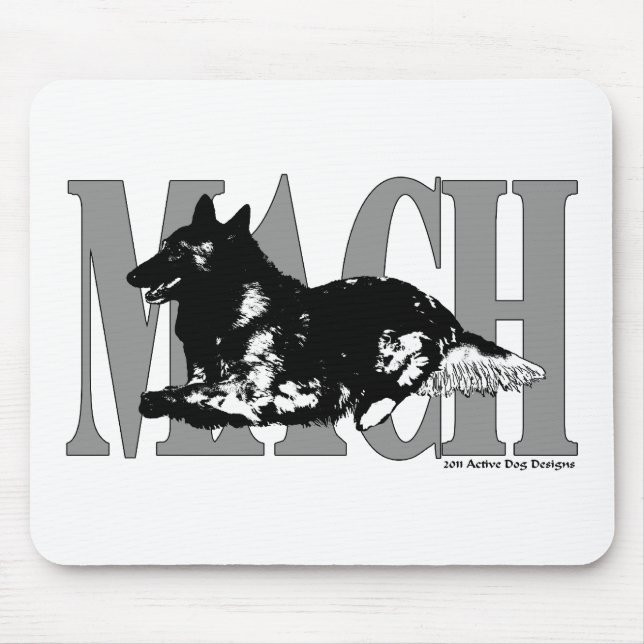 MACH Belgian Terveren Mouse Pad (Front)