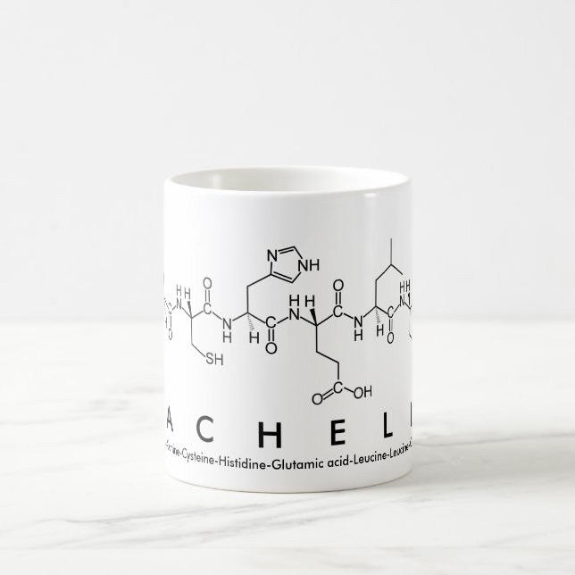 Machelle peptide name mug (Center)
