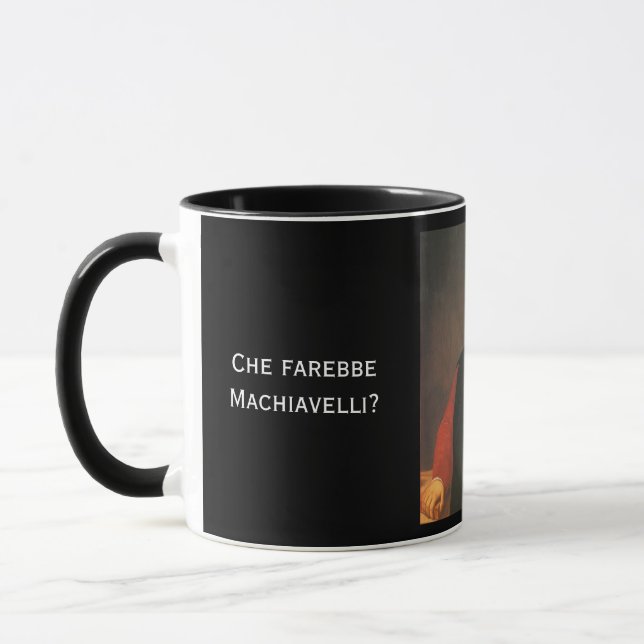 Machiavelli 4 mug (Left)