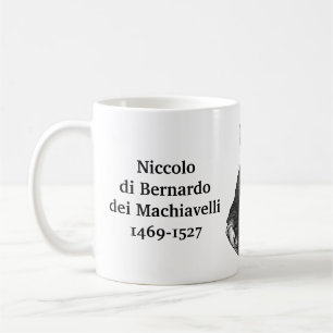 Machiavelli quote on intellect coffee mug