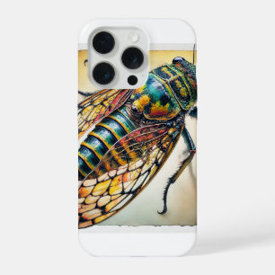 Machiloides dorsal view painting 210824IREF250 - W iPhone 15 Pro Case