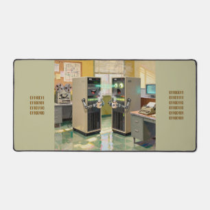 “Machine Language” - Humourous Technology Desk Mat