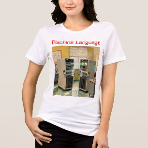 “Machine Language” - Humourous Technology Tri-Blend Shirt