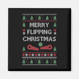 Machine Retro Arcade Game Gamer Pinball Christmas  Magnet