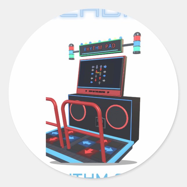 Machine Series: Rhythm Pad Sticker (Front)