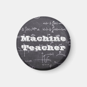 Machine Teacher Magnet