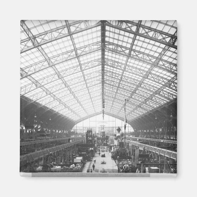 Machinery Hall, Universal Exhibition Magnet (Front)