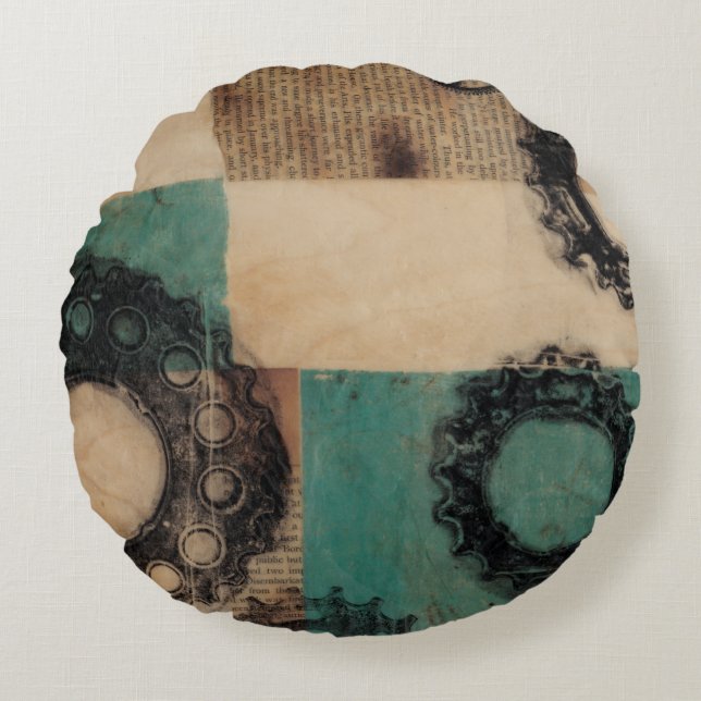 Machinery II Round Cushion (Front)