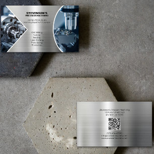 Machining and Metal Fab Business Card