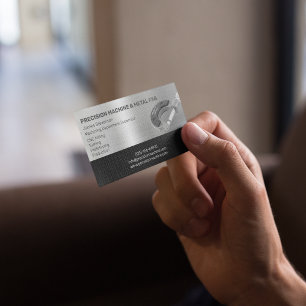 Machining and Metal Fab Business Card