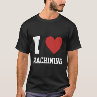 Machining Cnc Machinist Engineer Engineering Milli T-Shirt