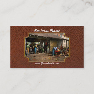 Machinist - Backyard machinists 1942 Business Card