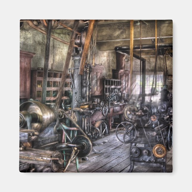 Machinist  - Belts and Pullies Magnet (Front)
