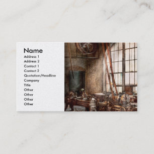 Machinist - I like big tools Business Card