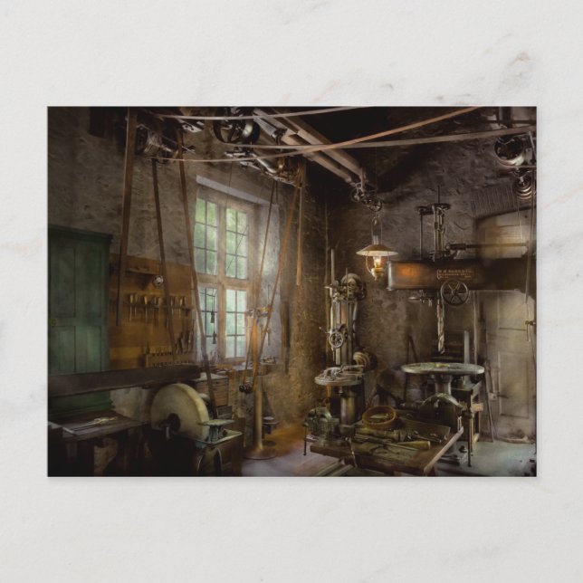 Machinist - Industrial revolution Postcard (Front)