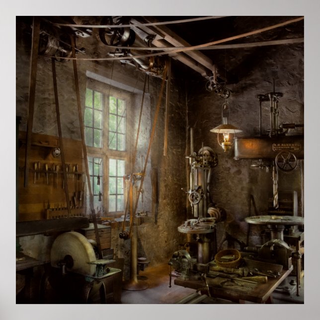 Machinist - Industrial revolution Poster (Front)