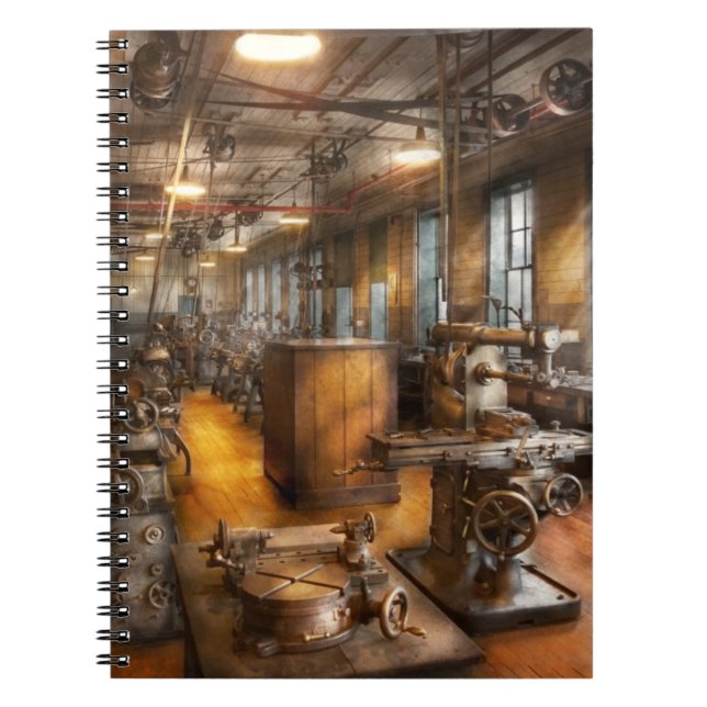 Machinist - Industrious Society Notebook (Front)