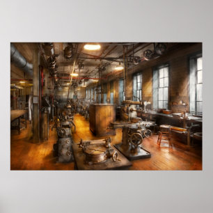Machinist - Industrious Society Poster