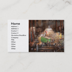 Machinist - It all starts with a Journeyman Business Card