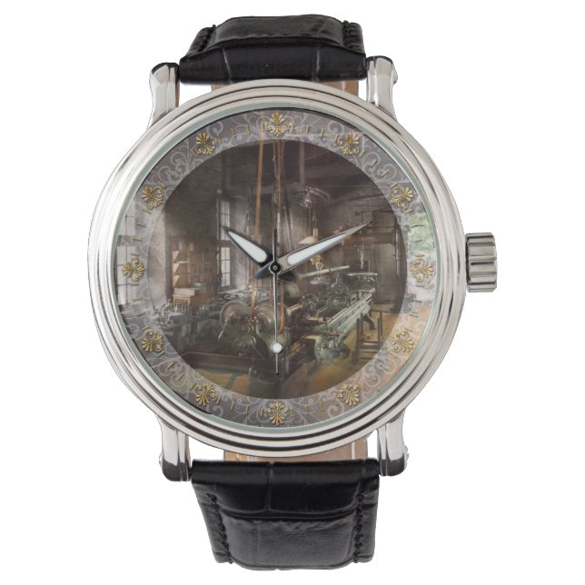 Machinist - Lathe - A long lathe Watch (Front)