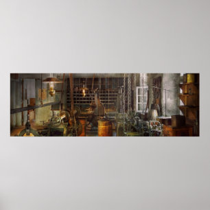 Machinist - Lathes - Machinists paradise Poster