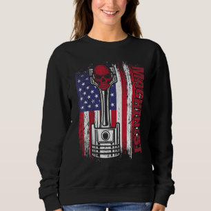 Machinist Machine Operator Machining 11 Sweatshirt