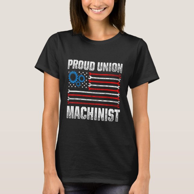 Machinist Machine Operator Machining 43 T-Shirt (Front)