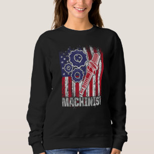 Machinist Machine Operator Machining 5 Sweatshirt