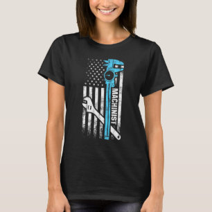 Machinist Machine Operator Machining 5 T-Shirt