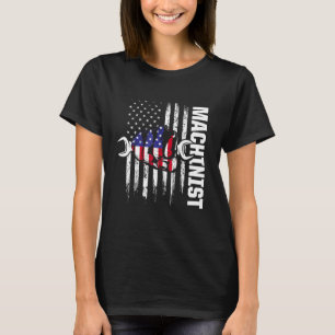Machinist Machine Operator Machining  5 T-Shirt