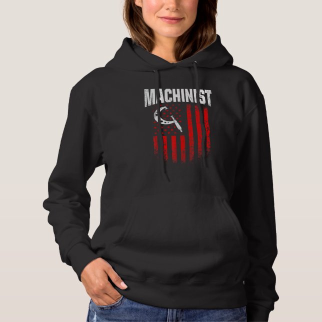 Machinist Machine Operator Machining 79 Hoodie (Front)