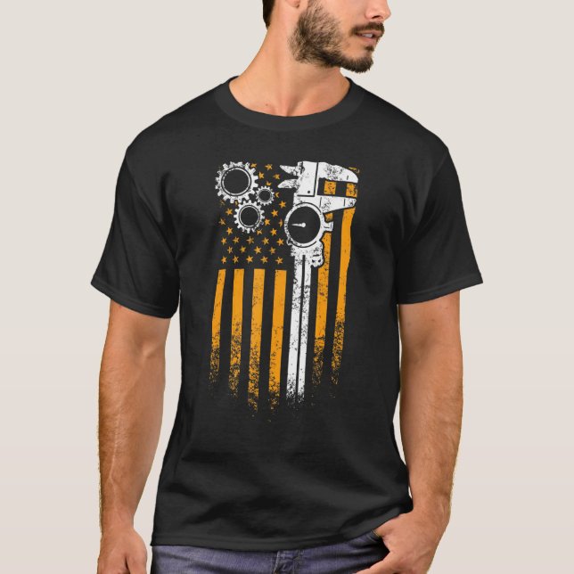 Machinist Machine Operator Machining 90 T-Shirt (Front)