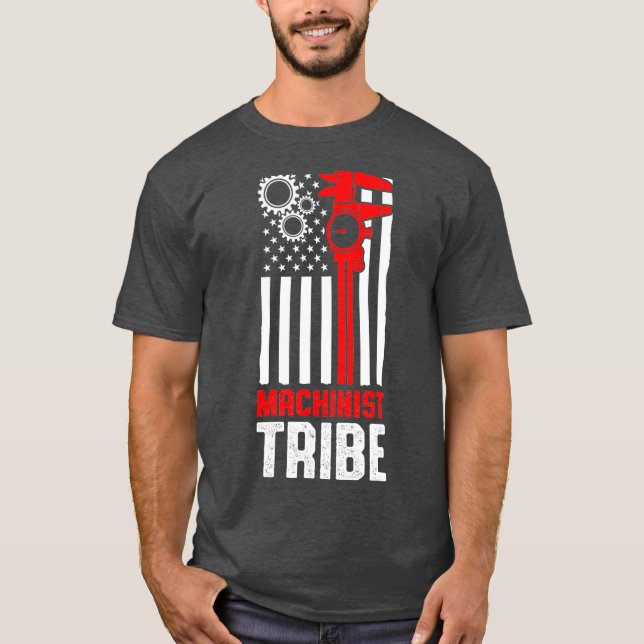 Machinist Machine Operator Machining T-Shirt (Front)