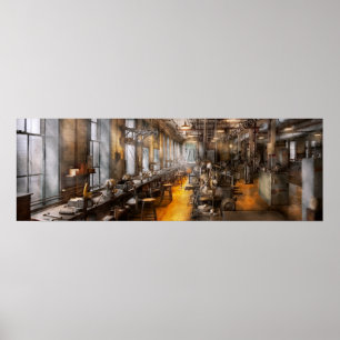 Machinist - Santa's old workshop Poster
