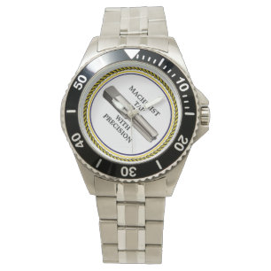 MACHINIST TAP WITH PRECISION WATCH