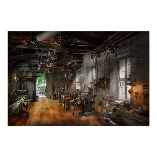 Machinist - The Millwright Poster (Front)