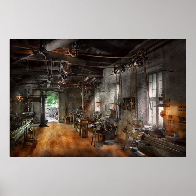 Machinist - The Millwright Poster (Front)