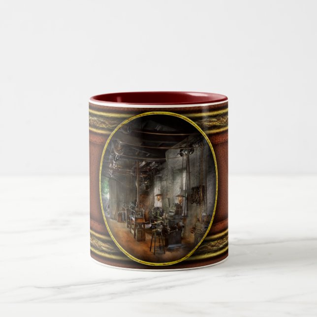 Machinist - The Millwright Two-Tone Coffee Mug (Center)