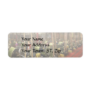 Machinist - War - Belts and Bombs 1916 Return Address Label