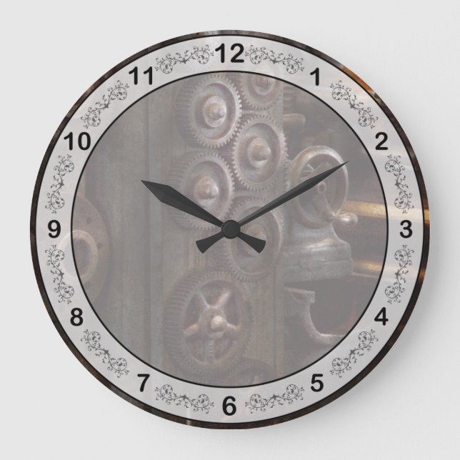 Machinist - You got some good gear there Large Clock (Front)
