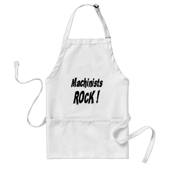 Machinists Rock! Apron (Front)