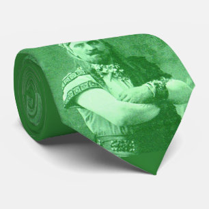 macho macho man in green tie