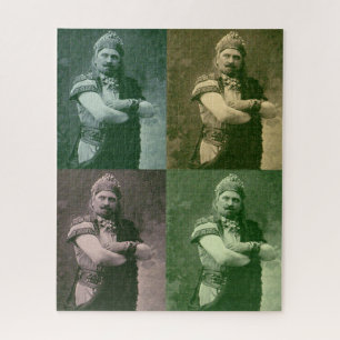 macho macho man jigsaw puzzle